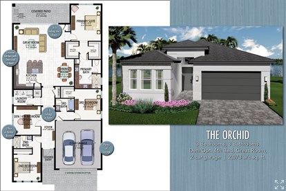 Valencia Ridge Orchid Floorplan