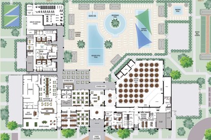 Valencia Del Mar Clubhouse Floorplan