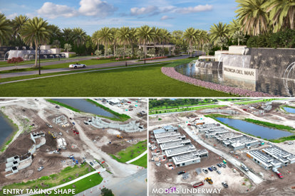 Valencia Del Mar Entry Progress