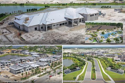 SEE THE LATEST CLUBHOUSE PROGRESS AT APEX AT AVENIR