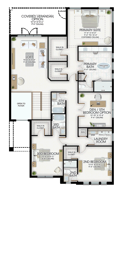 Apex 505 Lynx Floorplan 2nd Floor