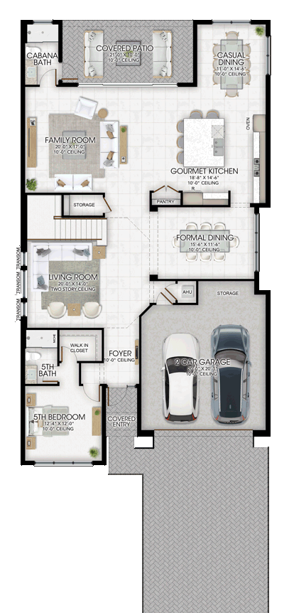 Apex 507 Polaris Floorplan 1st Floor