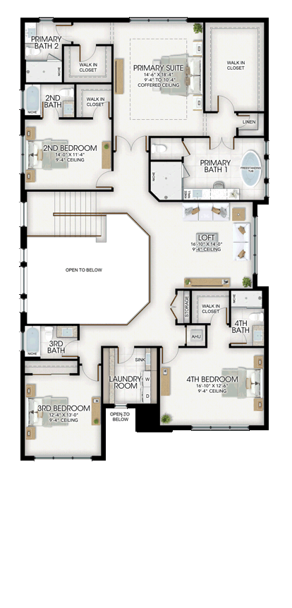 Apex 507 Polaris Floorplan 2nd Floor