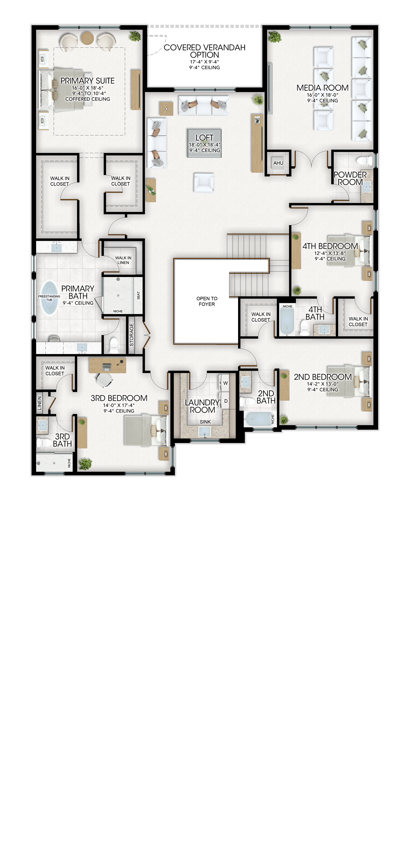 Apex 625 Zenith Floorplan 2nd Floor