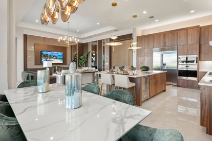 Santo Grand Dining Room Kitchen