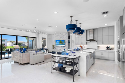 Corsica Kitchen & Living Room