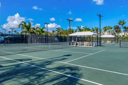 TENNIS, NOW OPEN