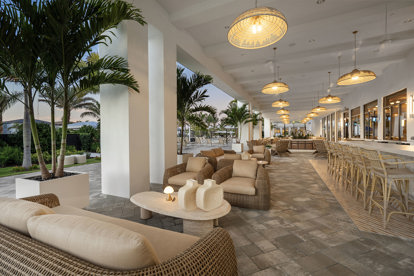 LOE Clubhouse Outdoor Dining Dusk 3358 (1) copy