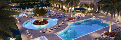 RESORT-STYLE POOLS