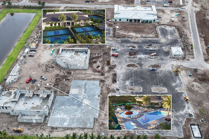 SEE THE RACQUET CLUB TAKING SHAPE