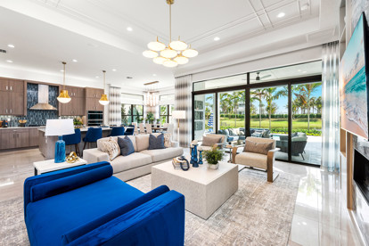 Caroline Grande Great Room & Kitchen