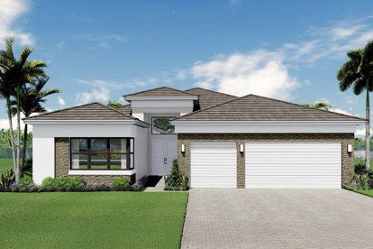 Julia Front Exterior Rendering