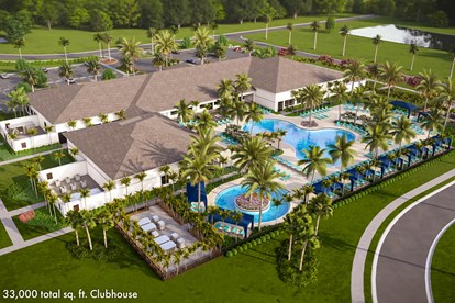 33,000 total sq. ft. Clubhouse