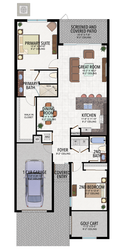 Areca Floorplan