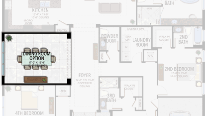 Dining Room in lieu of Den