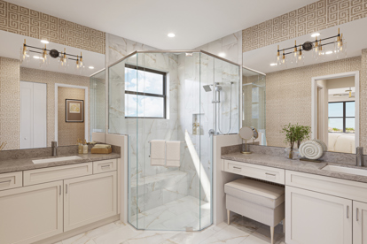 Lucia Primary Bathroom Rendering