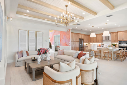 Amethyst Living Room & Kitchen