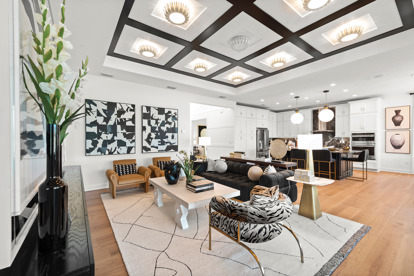 Emerald Living Room & Kitchen