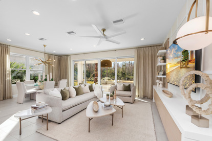 Jasmine Living Room & Dining Room