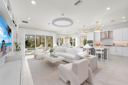 Annabelle Living Room & Kitchen