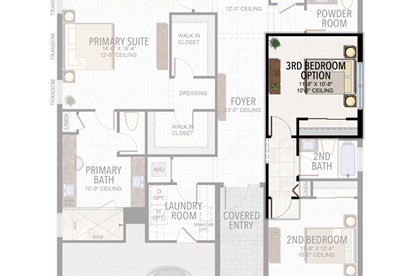 3rd Bedroom In Lieu of Den