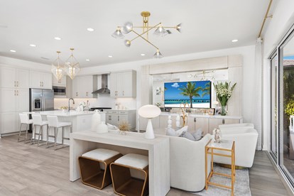 Halo Great Room Room & Kitchen