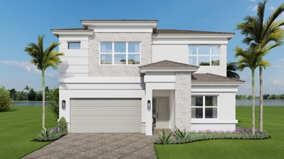 Solstice Front Elevation Rendering