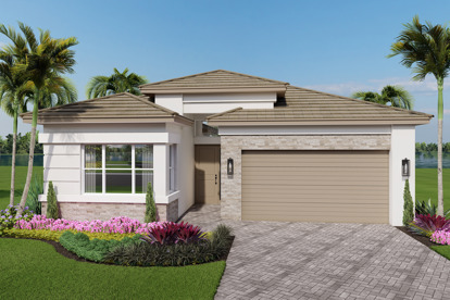 Eclipse Alternate Front Elevation Rendering
