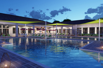 RESORT-STYLE POOLS