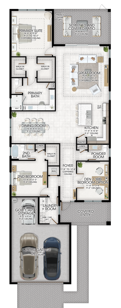 Monacello II Floorplan