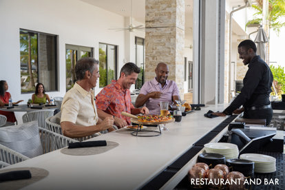 Restaurant and bar